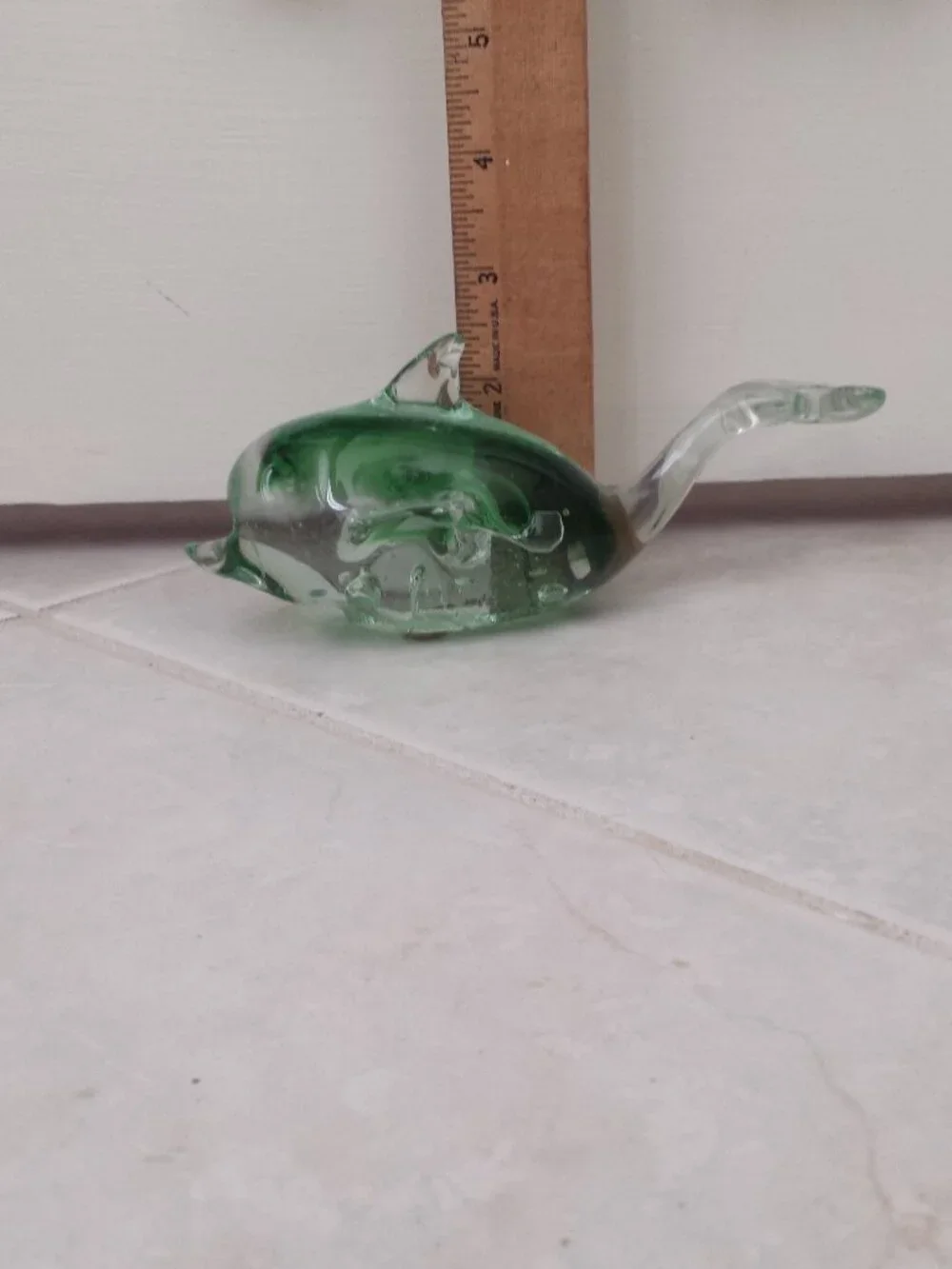 Colored Glass Dolphin